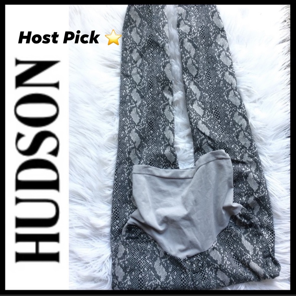 Hudson Nico Python Maternity Skinny Jean